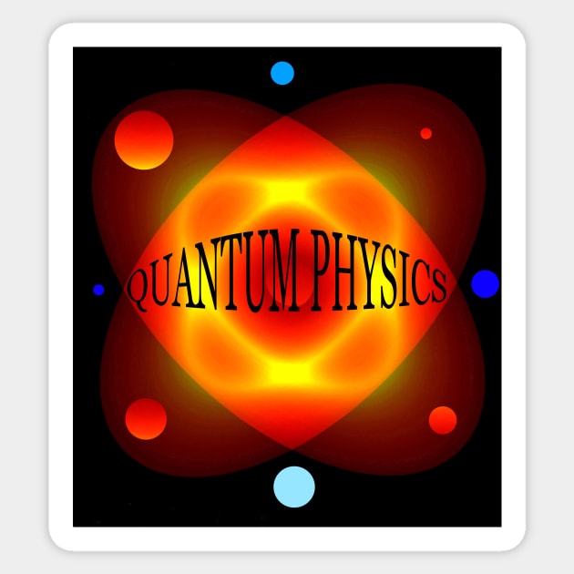 Quantum Physics design A Sticker by dltphoto